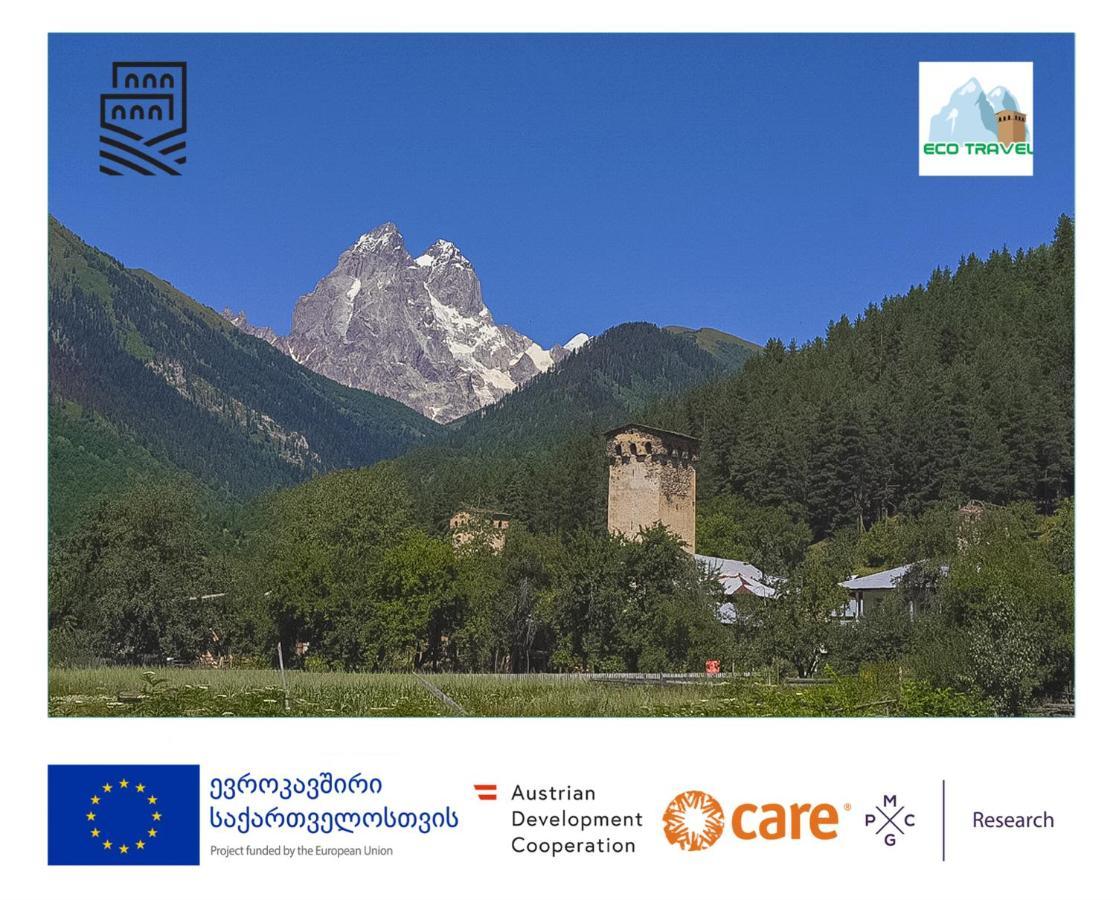 Ecohouse Svaneti Местия Экстерьер фото