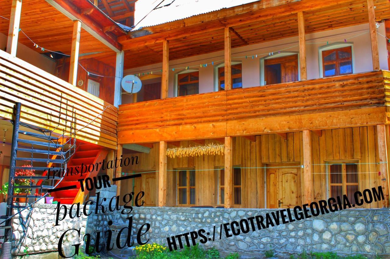 Ecohouse Svaneti Местия Экстерьер фото